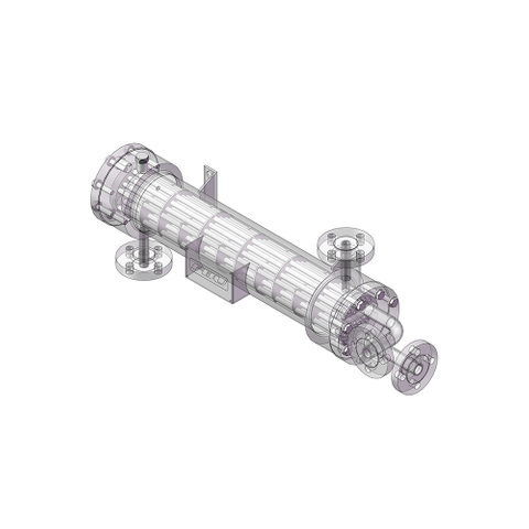 HEF 热交换器用于API计划21，机械密封计划23