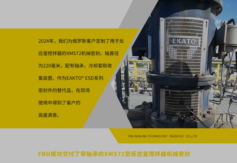 适用于EAKTO®顶部搅拌器的密封解决方案